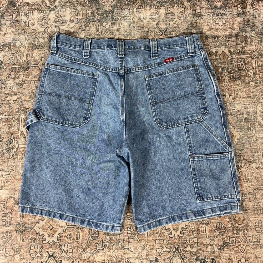 Vintage 2000s Wrangler Carpenter Blue Jorts Size 36